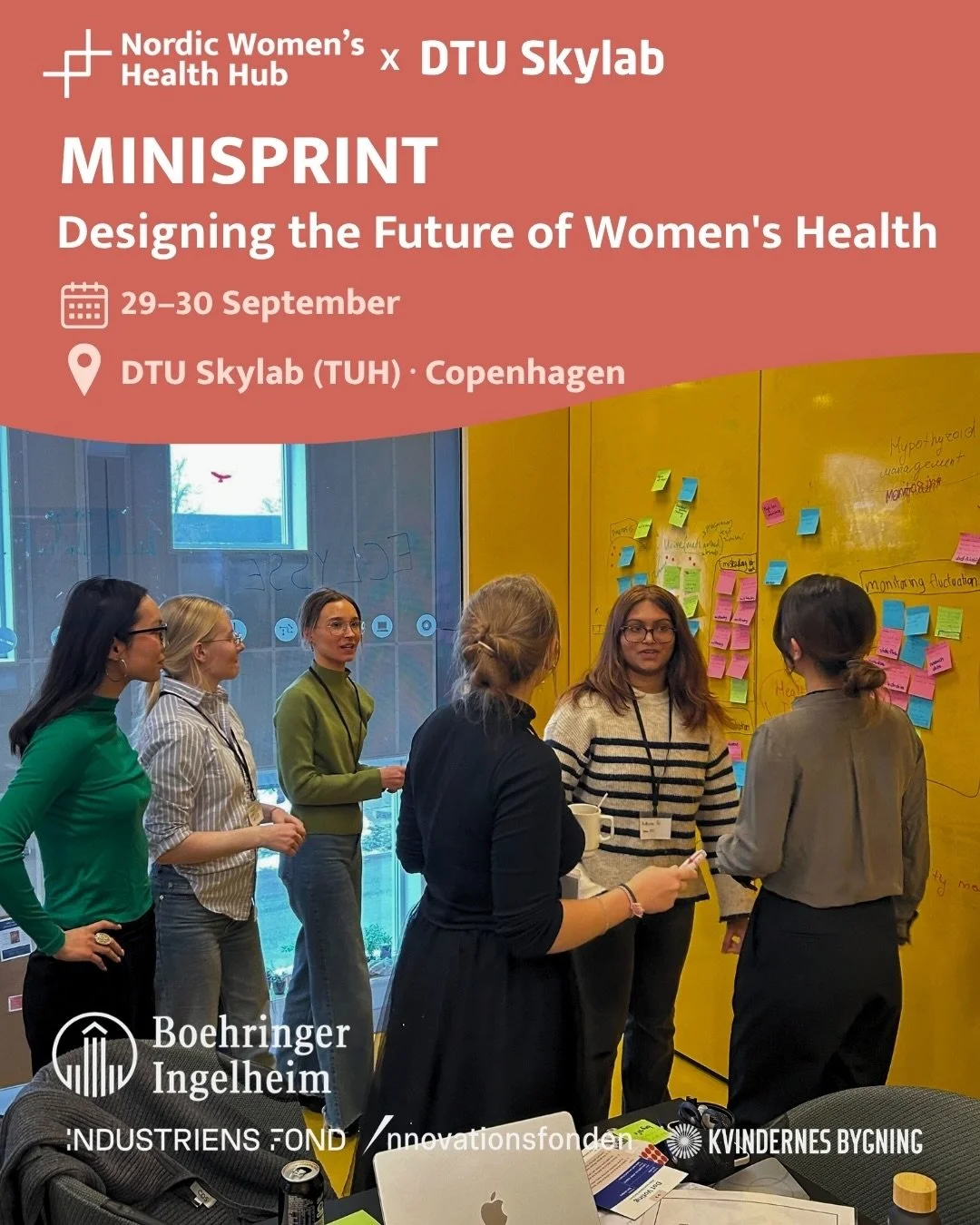 What can we create when diverse perspectives come together to tackle a challenge in women&rsquo;s health?💡

On September 29th and 30th, Nordic Women&rsquo;s Health Hub and @dtuskylab , in partnership with @boehringer_ingelheim , are bringing togethe