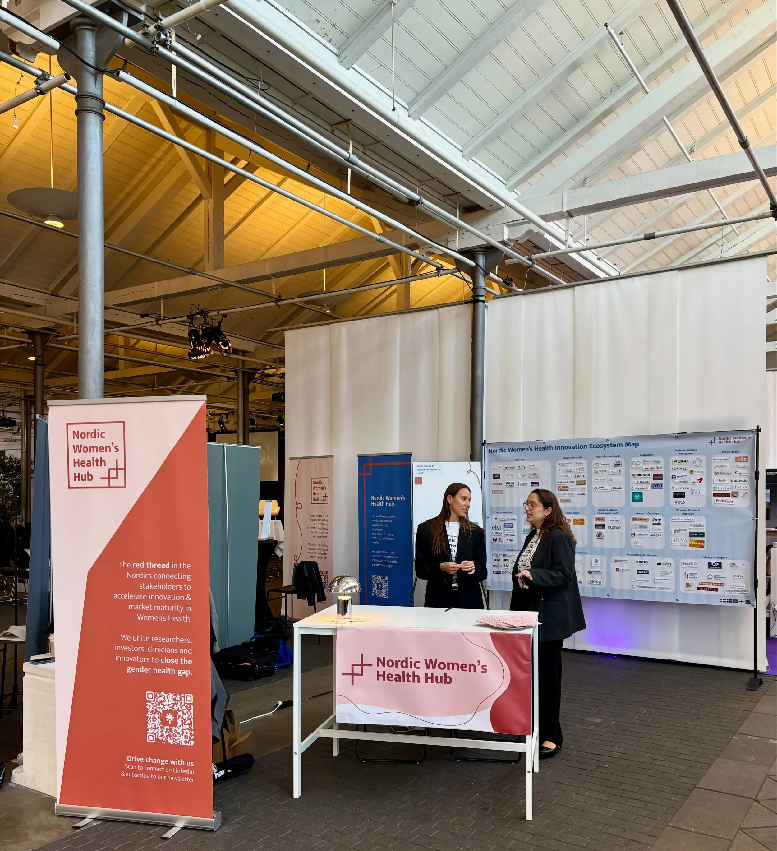 We&rsquo;re live at Copenhagen Health Week! 🚀

Come find the Nordic Women&rsquo;s Health Lounge at &Oslash;ksnehallen and meet today&rsquo;s exhibitors:

🇸🇪 L&rsquo;AURA &mdash; liquid liposomal supplements
🇮🇸 huemeno&reg; &mdash; hormone-free m