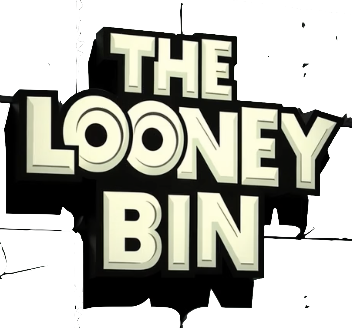 'The Looney Bin' animated TV show logo on my YouTube channel