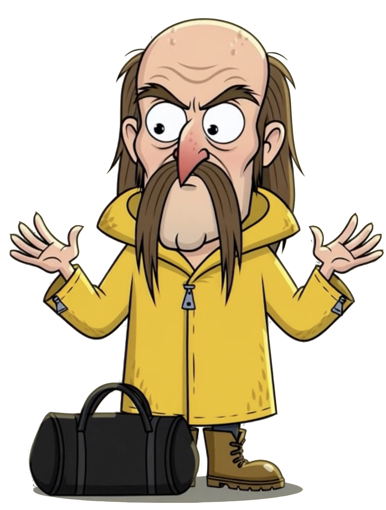 Main character Hawk The Raincoat Killer on Amazon Music