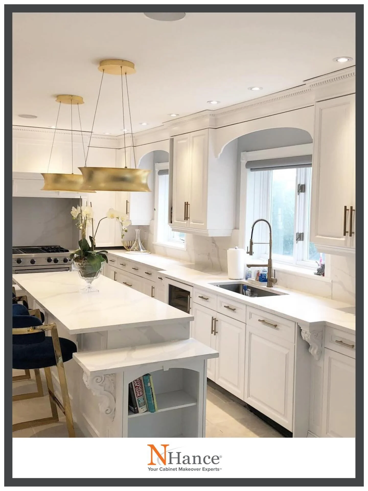 A brighter kitchen doesn&rsquo;t always require a full renovation. These cabinets were professionally refinished to deliver a clean, durable finish that looks and feels like new. No demolition. No extended downtime. Just a smarter way to transform yo