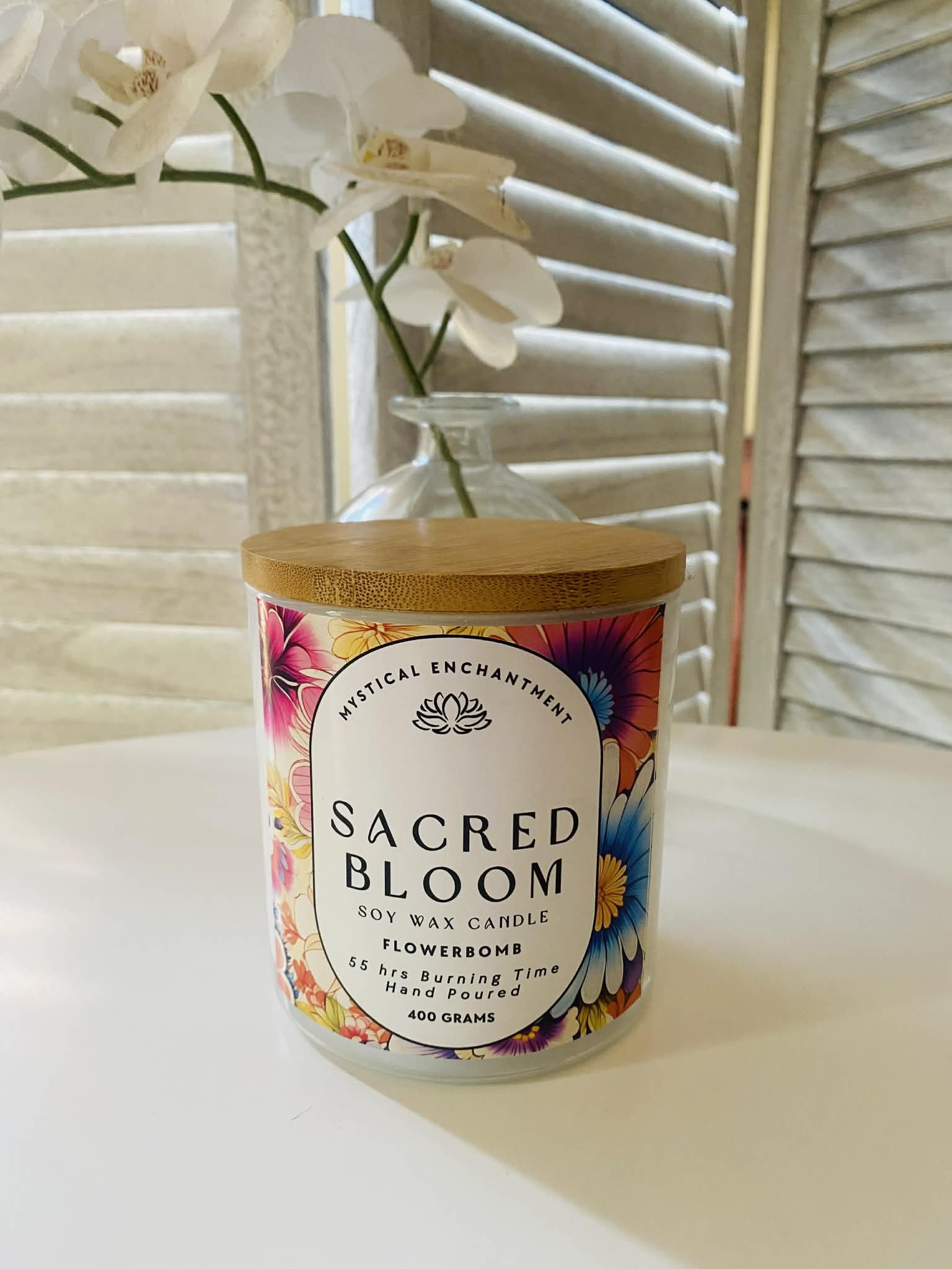 Sacred Bloom Flowerbomb Candle