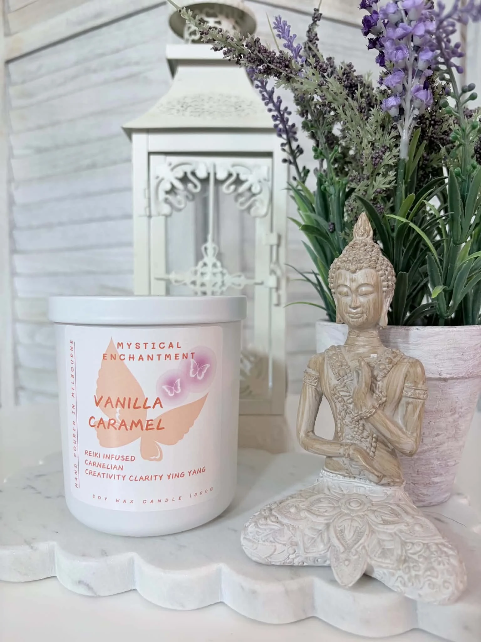 Mystical Enchantment Vanilla Caramel Candle 300 Grams