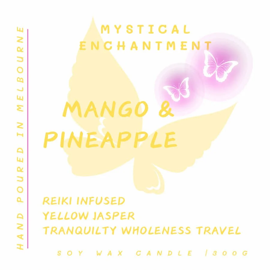 Mango Pineapple Island Retreat Candle 300 Grams