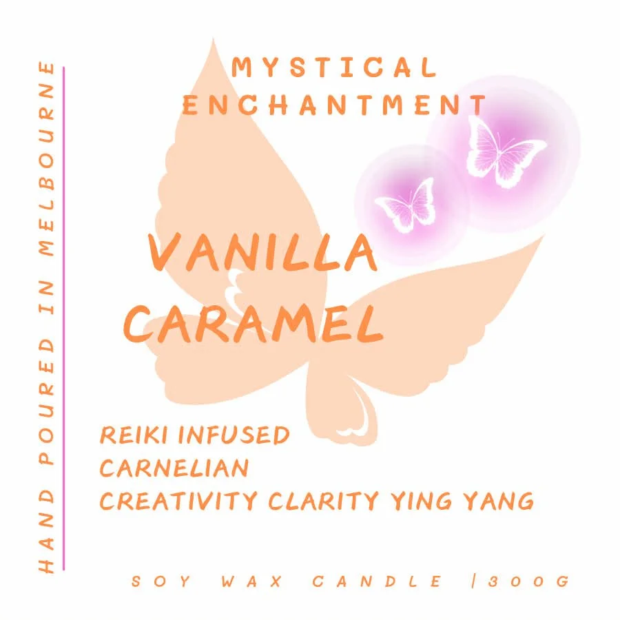 Mystical Enchantment Vanilla Caramel Candle 300 Grams