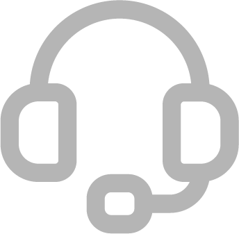 Icon of headphones with a microphone