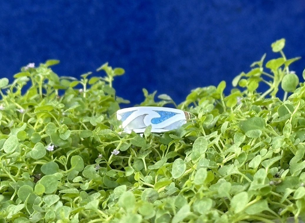 Wave Ring 925 Sterling Silver