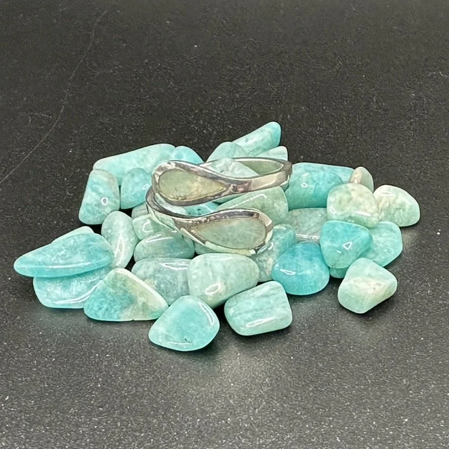 Natural Stone Wrap Around Ring