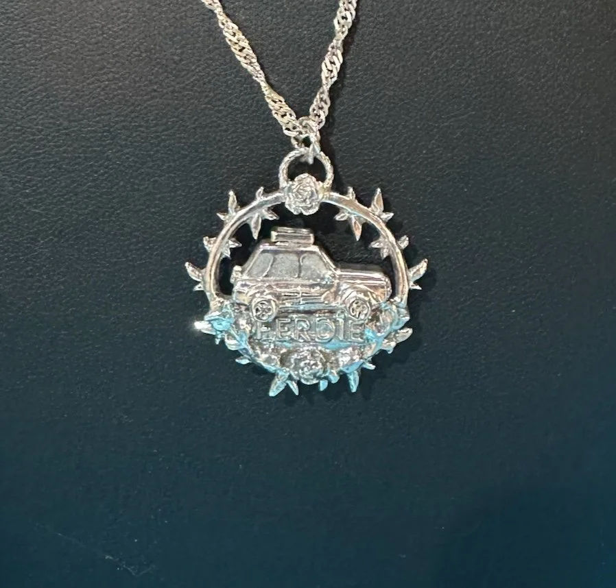 4x4 Pendant (Ferdie) 925 Sterling and 999 Fine Silver