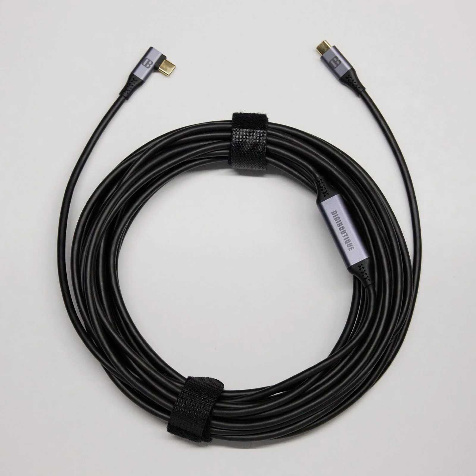 DB Tether Lead USBC-USBC Right Angle 10m 10Gbps