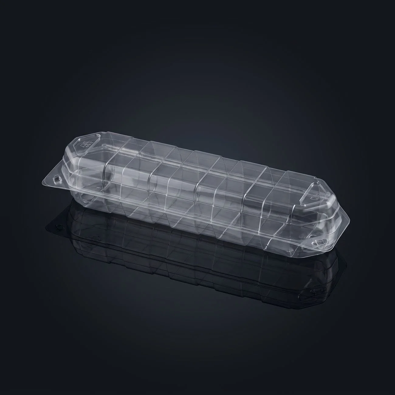 Smörgåstråg, transparent (315x85x60 mm) (450 st/krt) – bageri/konditori