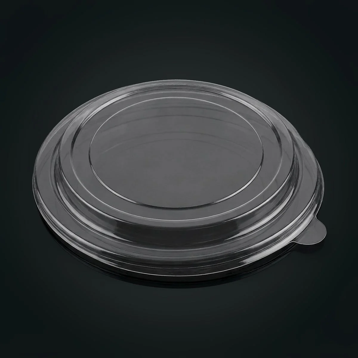 Färdigrättsförpackning lock (195 mm) Transparent PP