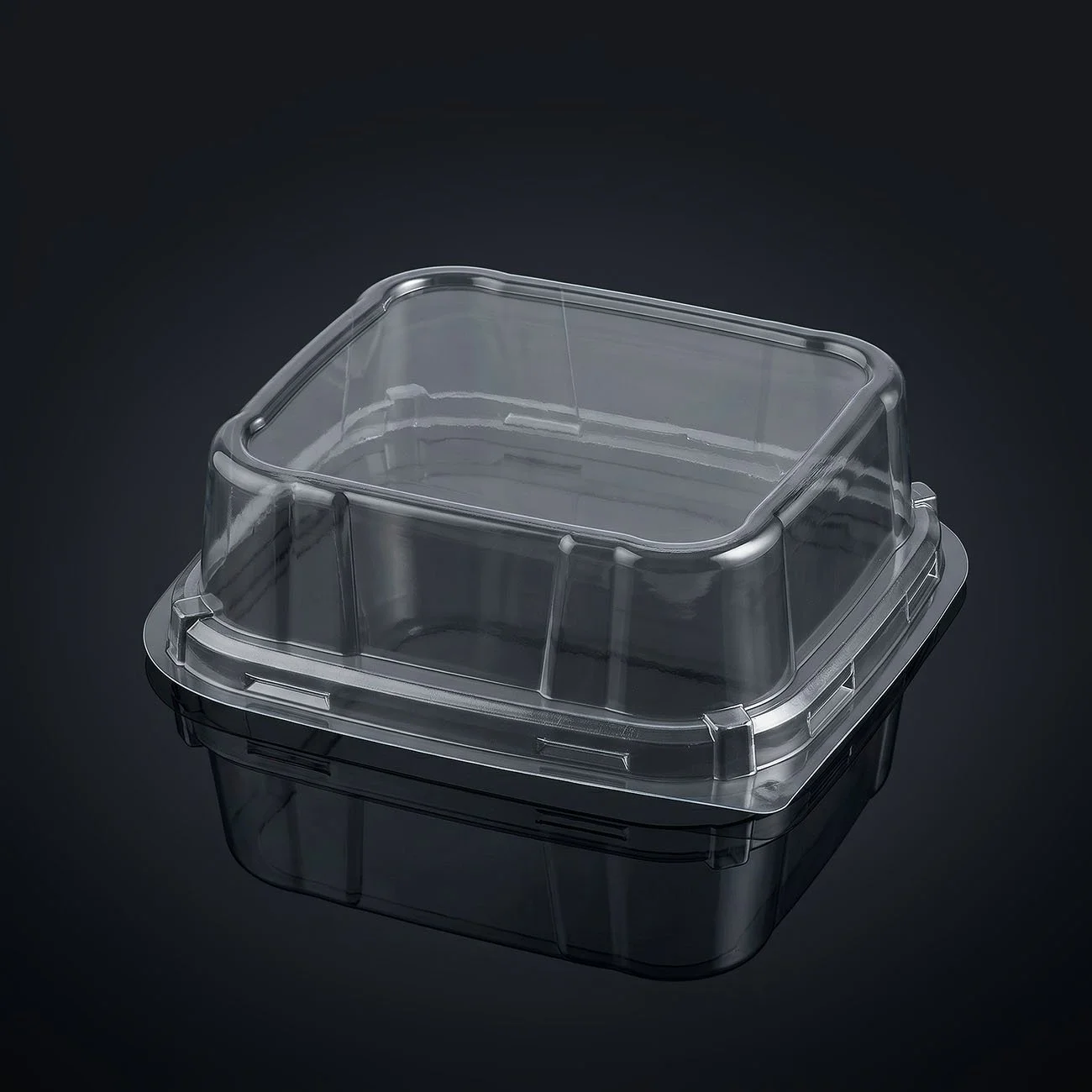 Bakelseform lock, transparent (145x155x50 mm) – bageri/konditori