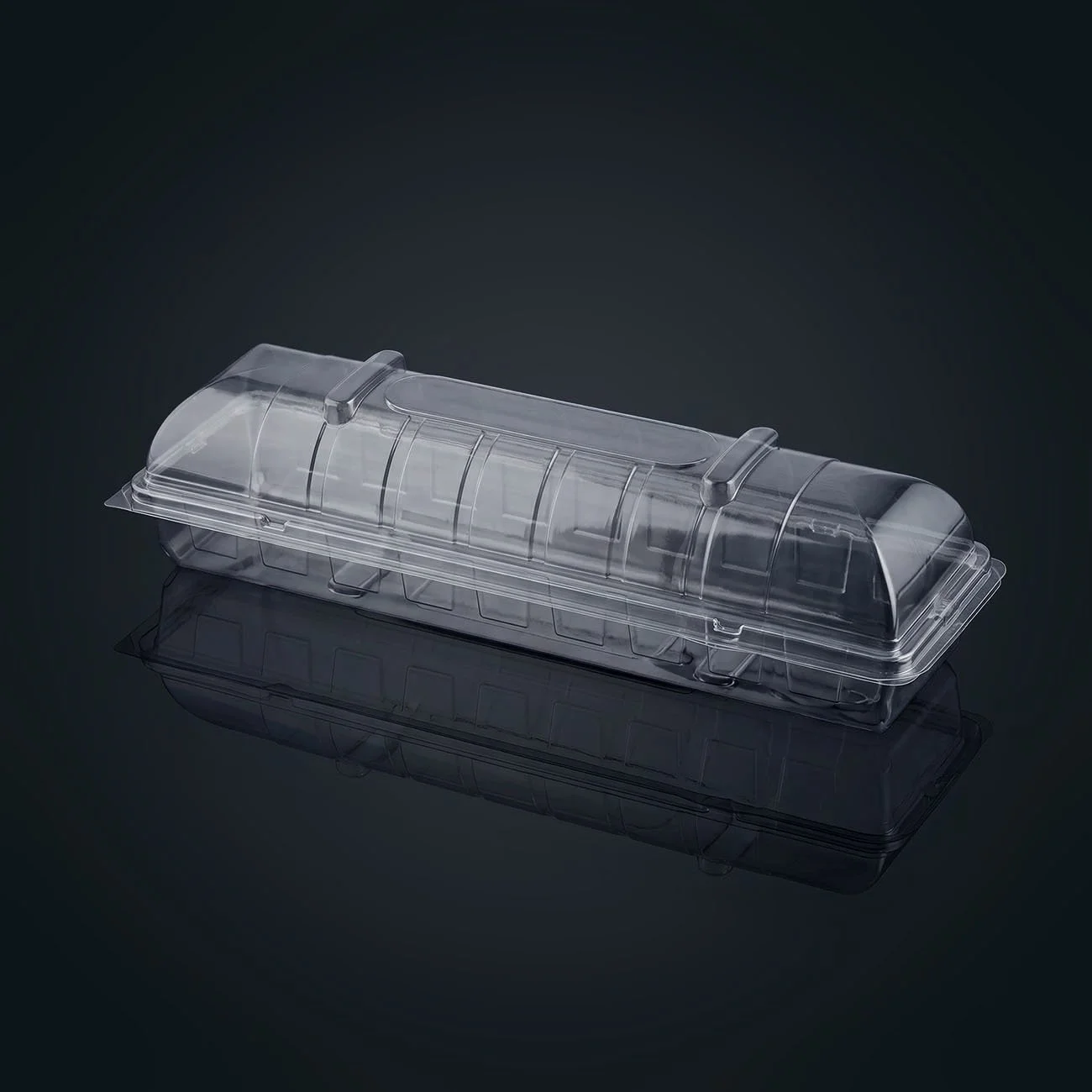 Smörgåstråg, transparent (320x100x75 mm) (200 st/krt)  – bageri/konditori