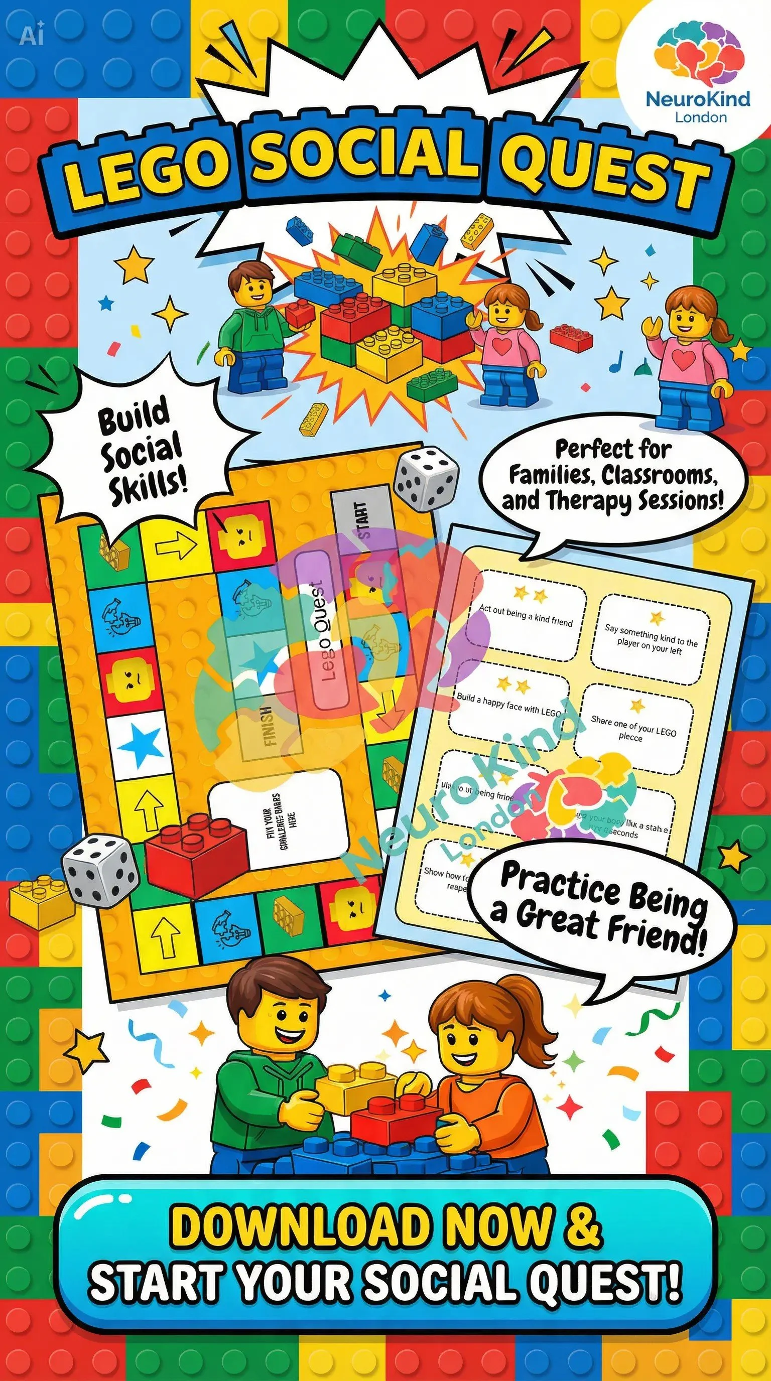 Turn Playtime into Powerful Social Learning with LEGO Social Quest!