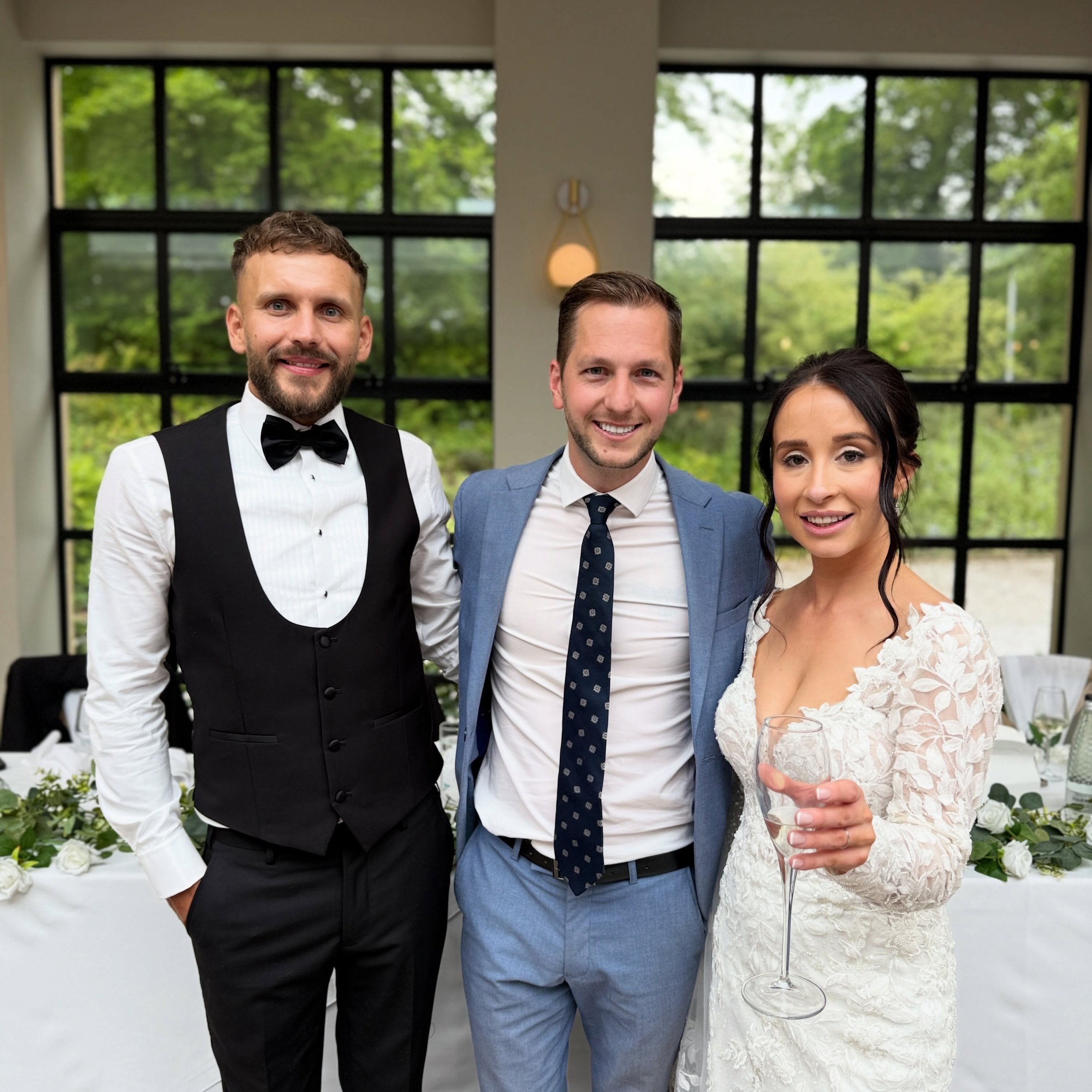 Congratulations Nicole &amp; Scott. I had the pleasure of providing entertainment during the wedding breakfast including a surprise waiters performance package. This wedding was beyond amazing 🤩. They both wanted the party vibe, and that&rsquo;s exa