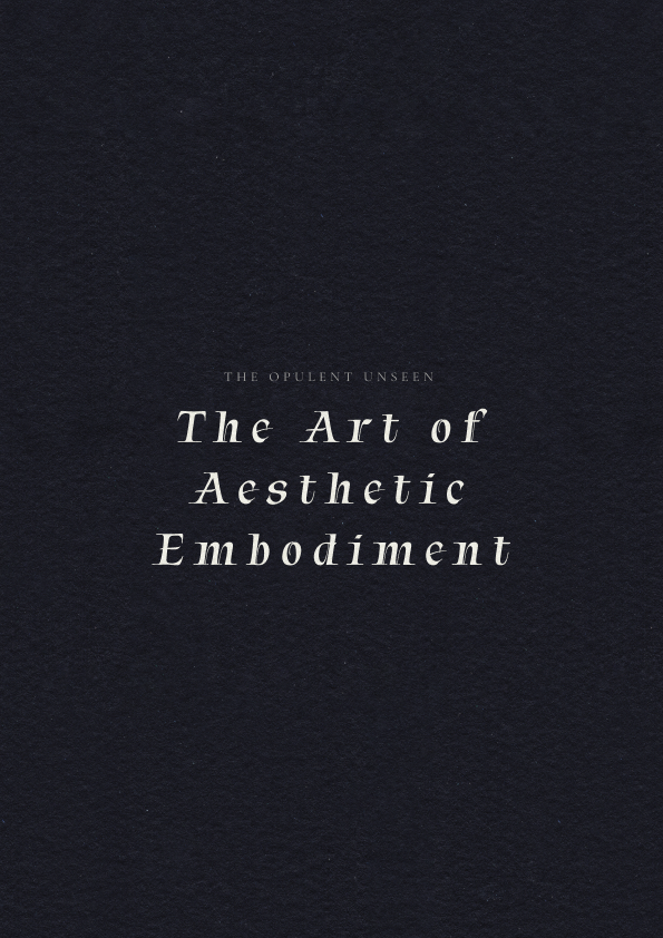 The Art of Aesthetic Embodiment