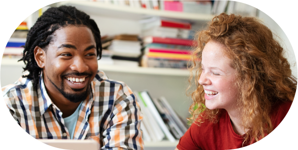 Young office workers discussing ideas