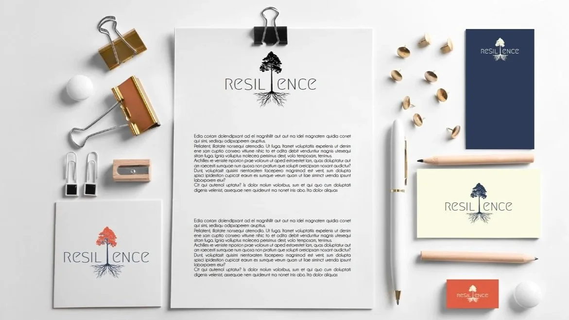 PROJET RÉSILIENCE - Création de leur identité visuelle.