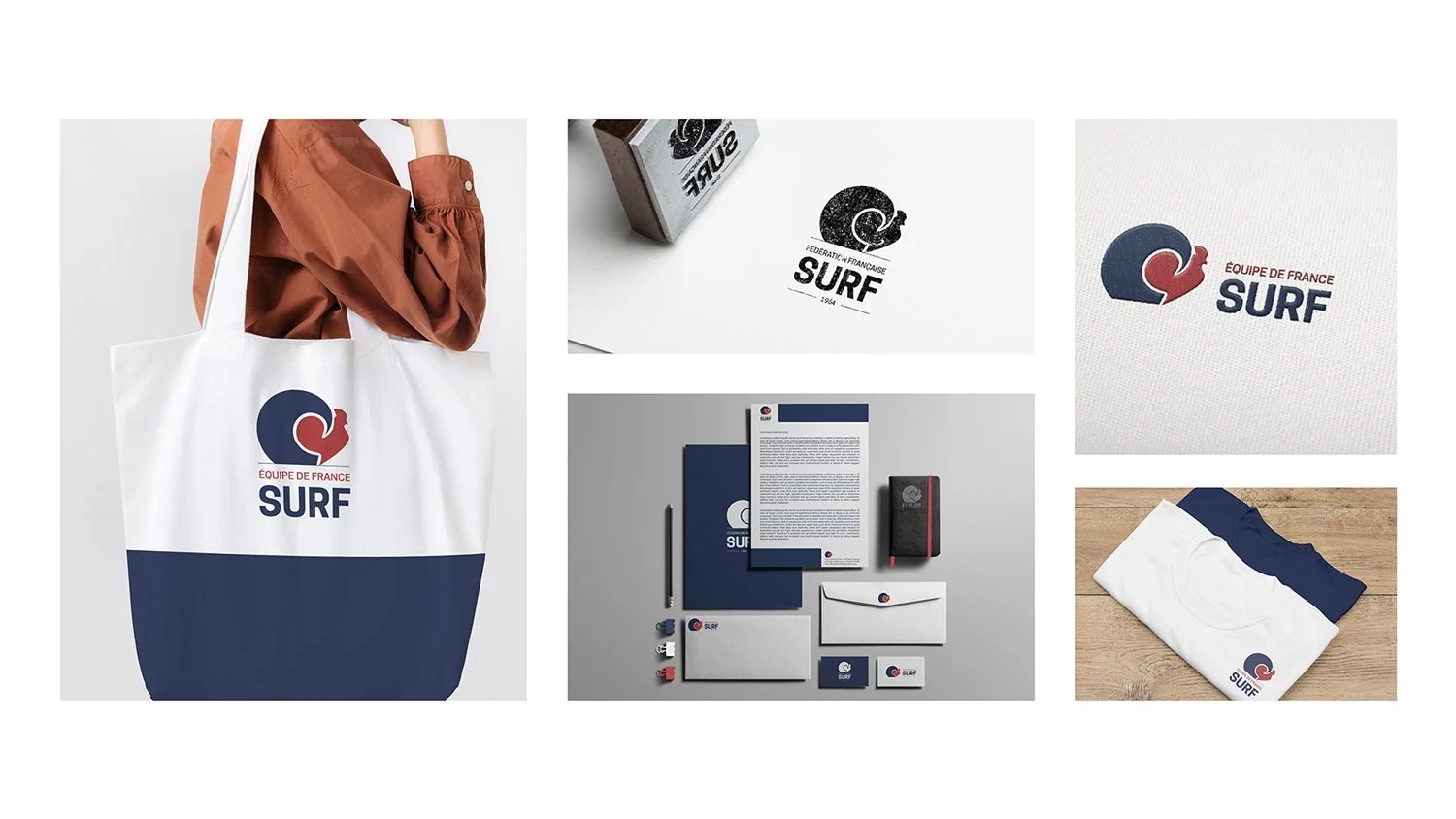 FÉDÉRATION FRANÇAISE DE SURF - Proposition d'une identité visuelle.