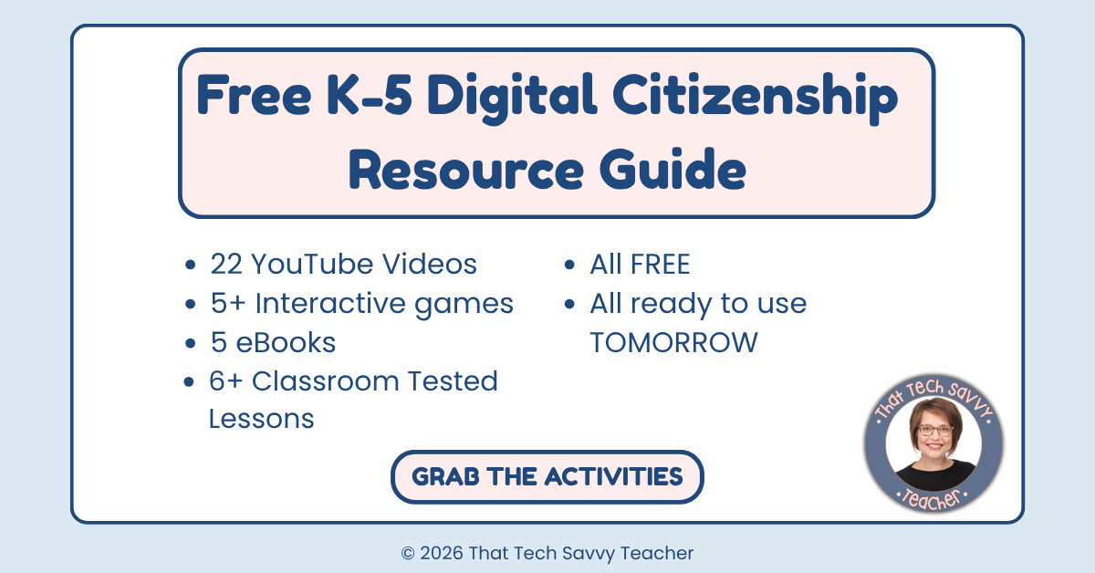 Grab the digital citizenship resource guide graphic