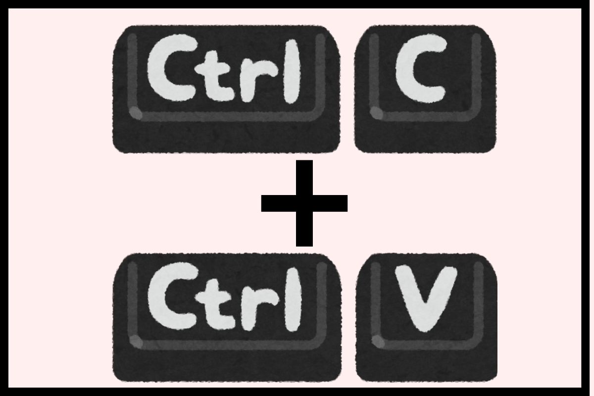 keyboard shortcut for copy and paste
