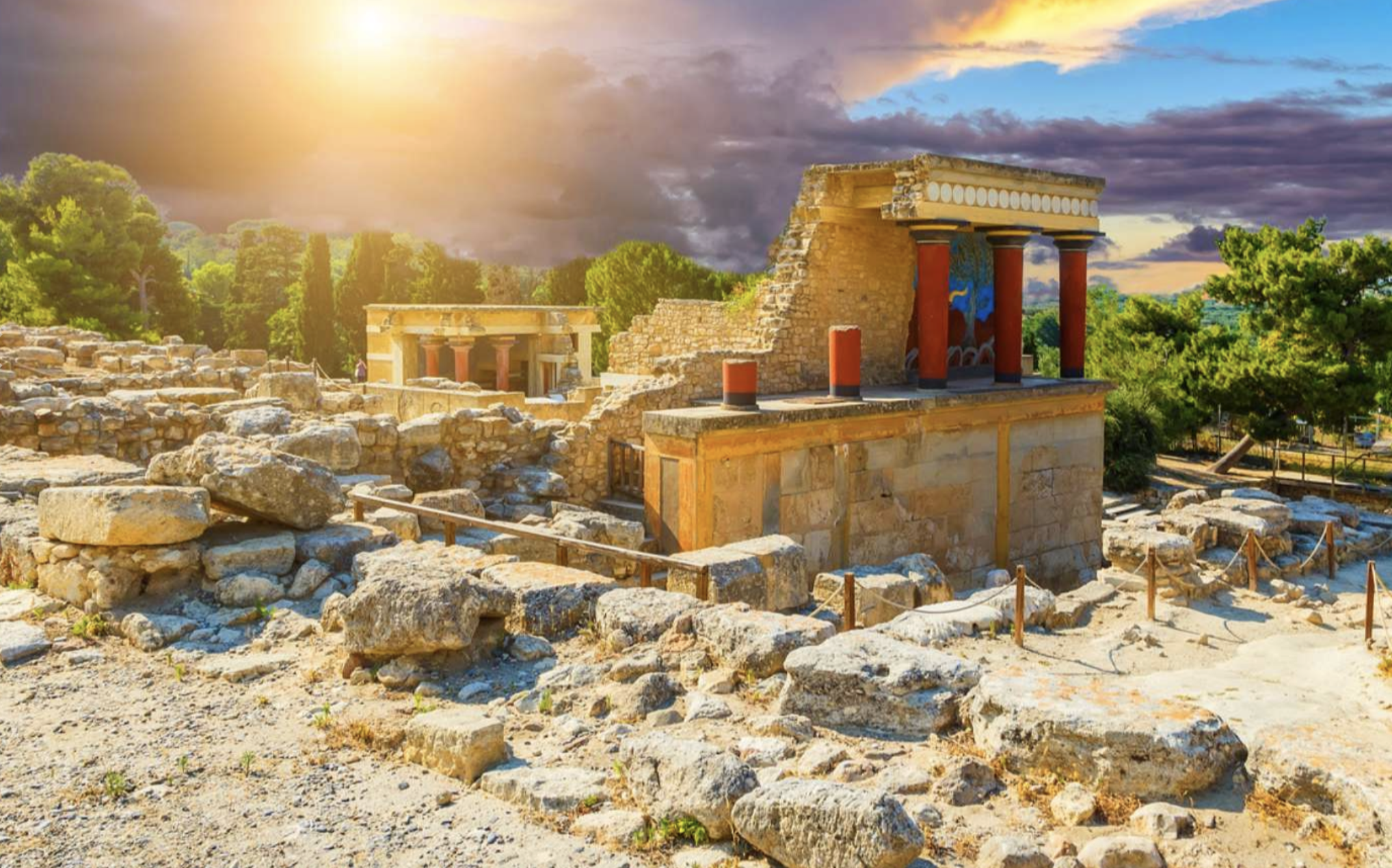 Ancient Ruins of Crete, Greece with Studio One Yoga retreats and Fit4travel