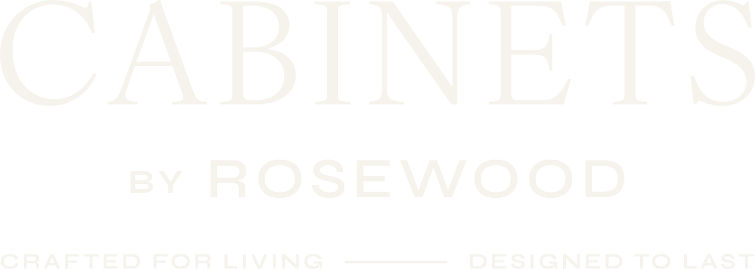 Cabinets by Rosewood