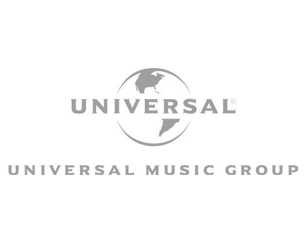 Universal logo with a globe and the text "Universal Music Group" beneath it.