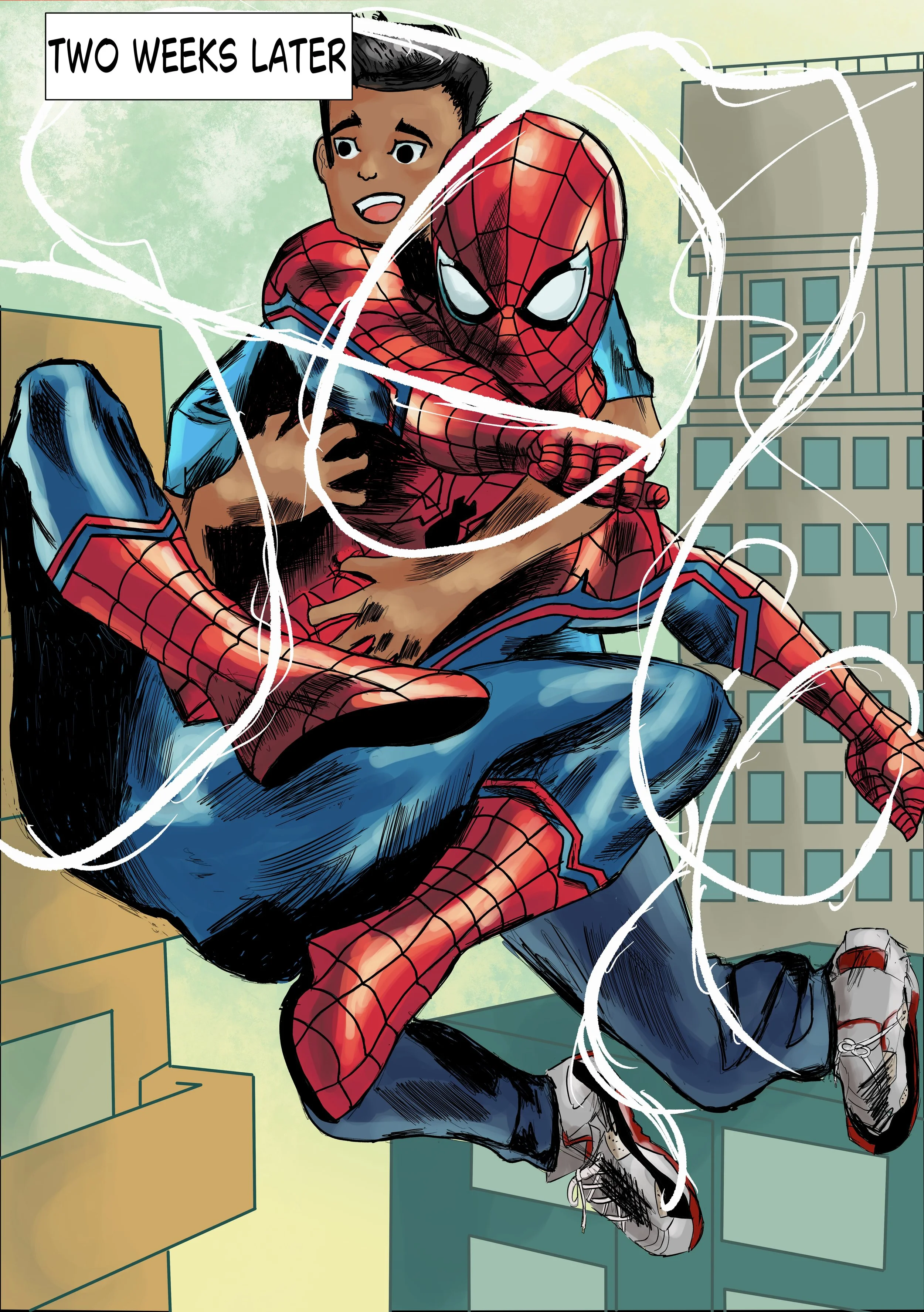 Comic Page Art 1 - 2025