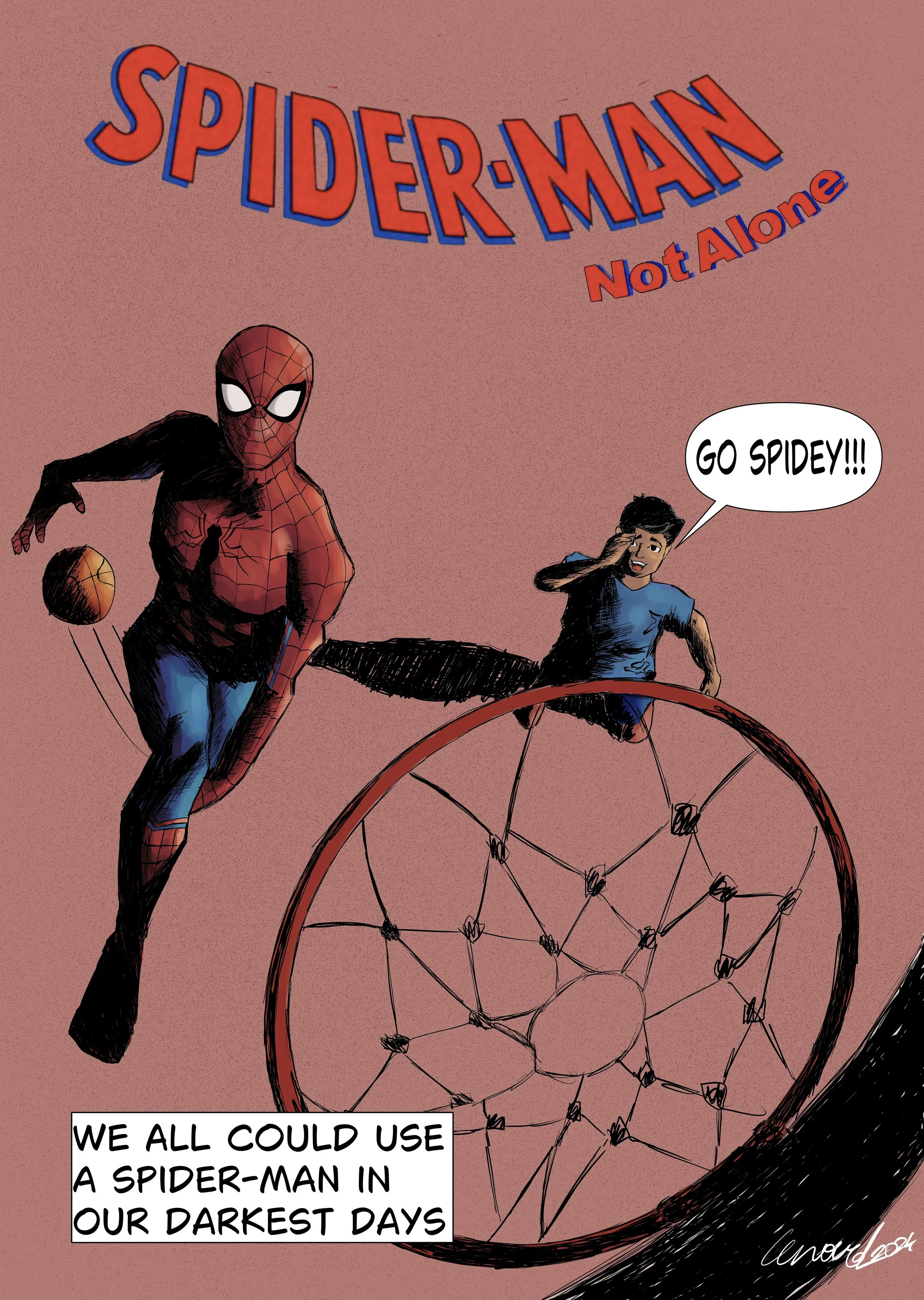 Click to Read Spider-man Not Alone