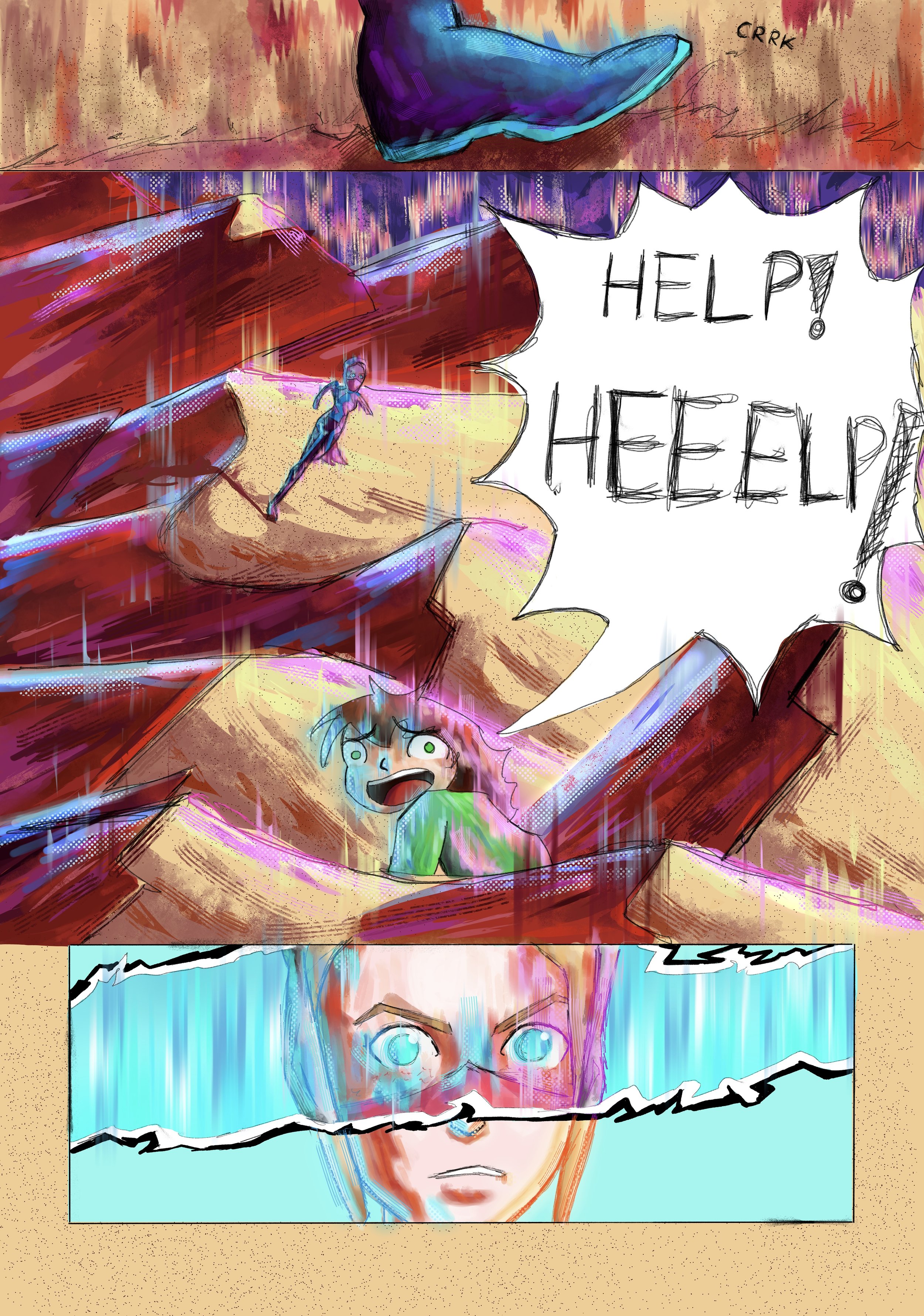 Comic Page Art 3 - 2025