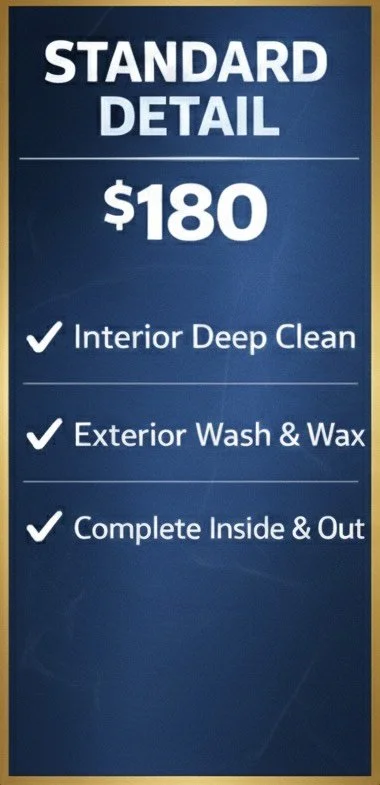 Standard Detail — $180