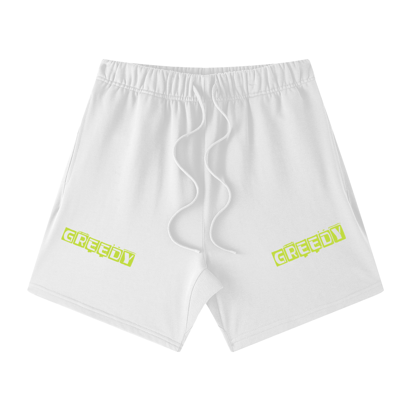 GREEDY-BRAND | Unisex Earth Tone, Loose Fit Cotton Shorts