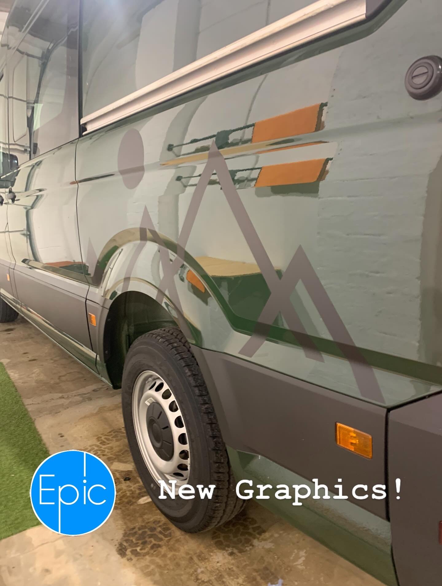 Fresh Campervan Graphics for Taylored Campervans 🔥🚐 @taylored_campervan_conversions 

We recently had the pleasure of producing and installing these clean, subtle graphics for Taylored Campervans on this MAN TGE 3.180.

The brief?
✔ Keep it premium