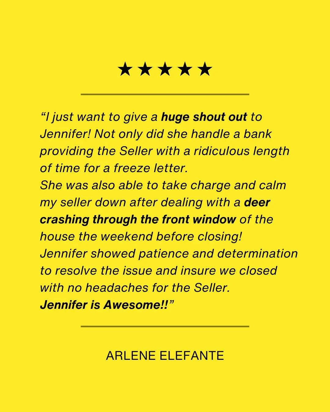 Yeah&hellip; our agents have seen a few things, but this one might take the cake.

From last-minute lender delays to a literal deer crashing through a front window days before closing&hellip; it&rsquo;s never just about paperwork. It&rsquo;s about st