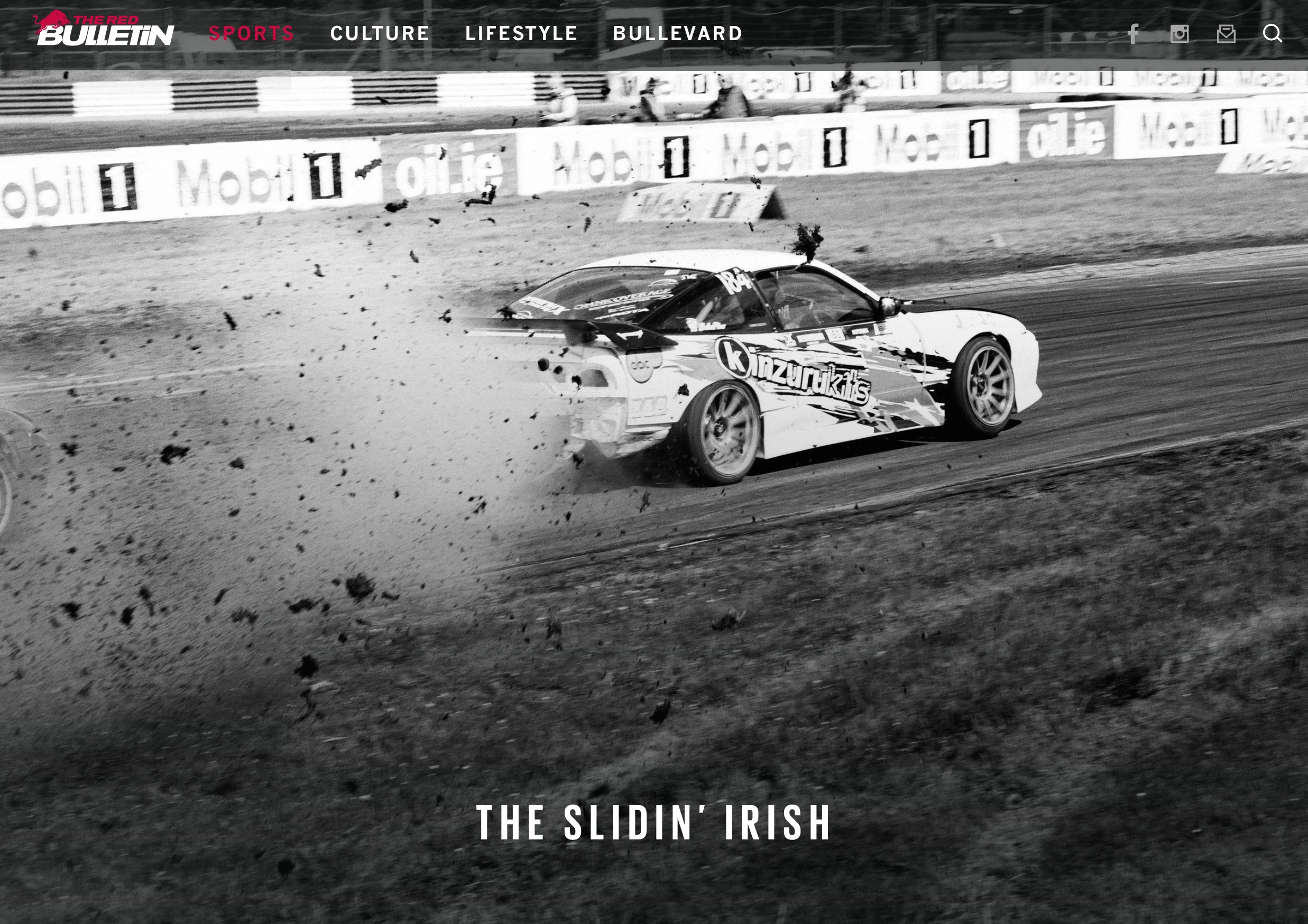 Irish Drift Championships for Red Bull