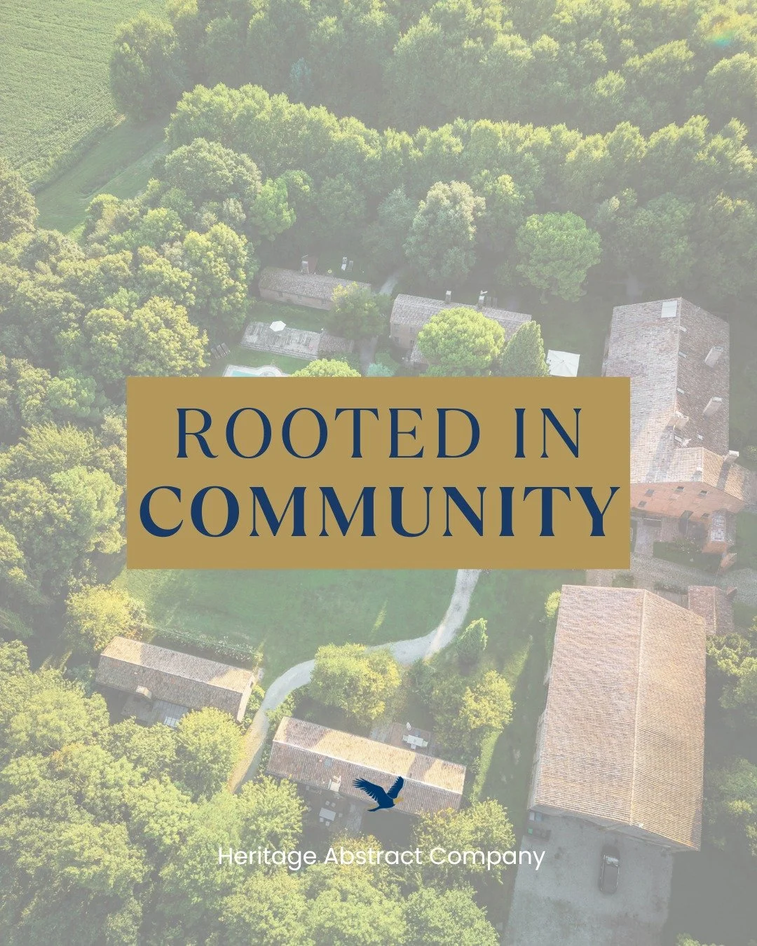 There&rsquo;s something special about this time of year in our community&mdash;longer days, familiar faces, and neighborhoods coming back to life.

At Heritage Abstract Company, we&rsquo;re proud to play a small role in helping people plant roots rig
