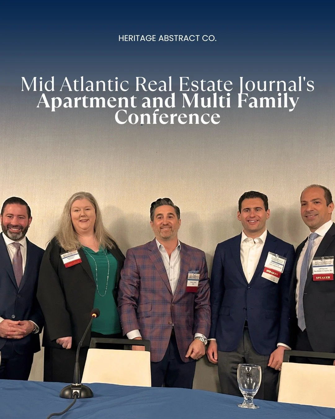 Earlier this month, Marcia Nathanson and Bruce Puleo had the opportunity to attend the Mid Atlantic Real Estate Journal&rsquo;s Apartment &amp; Multi-Family Conference in Edison&mdash;an inspiring day of insight and connection within our industry.

W