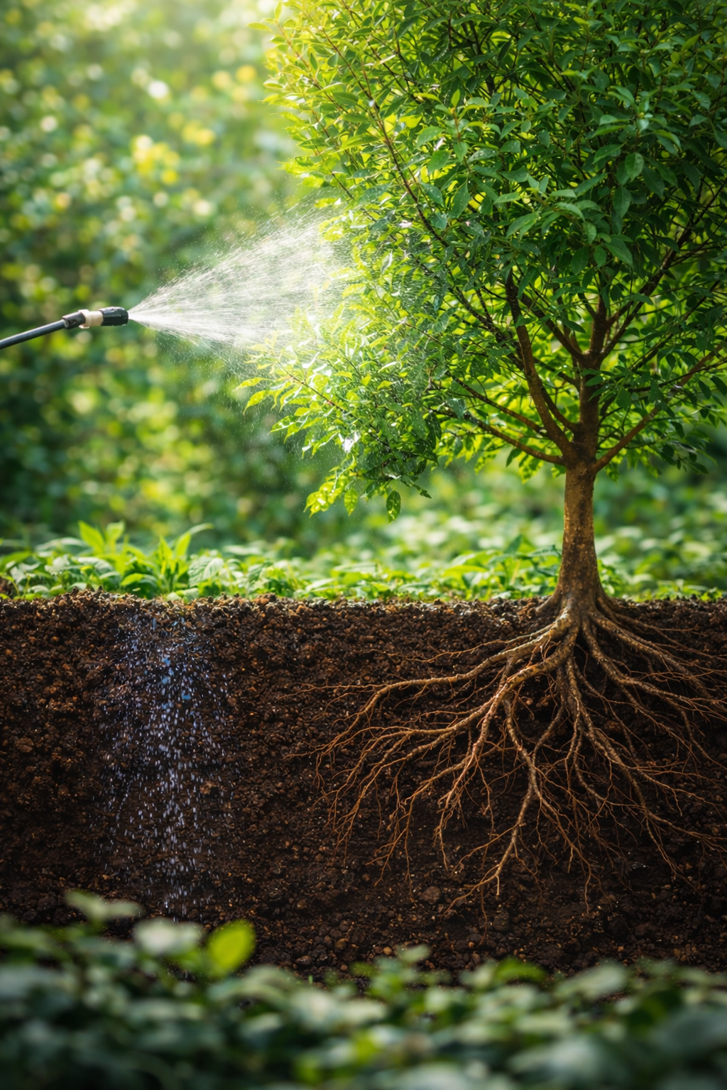 Plant and Tree Nutrition - Soil Drenching, Foliar Feeding & Soil Regeneration
