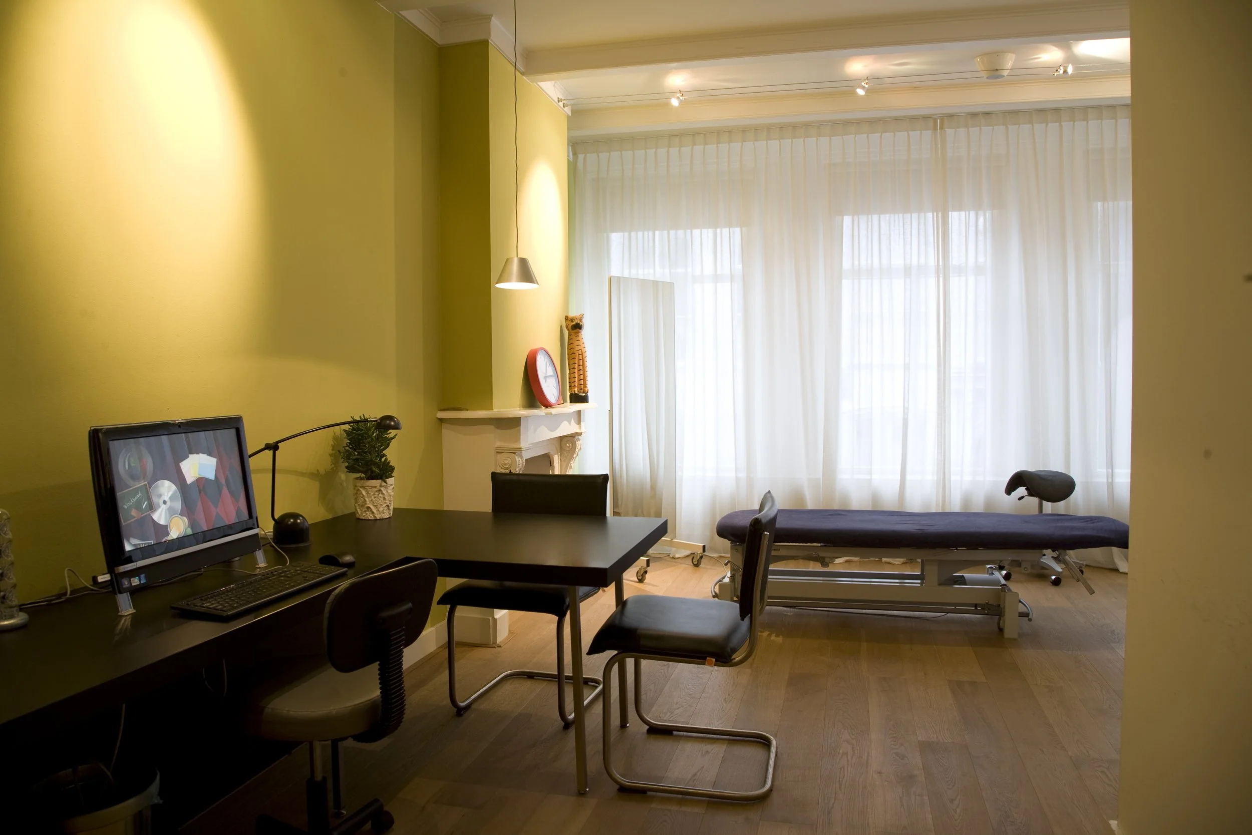 Interieurontwerp fysiotherapiepraktijk De Haddinge Groningen