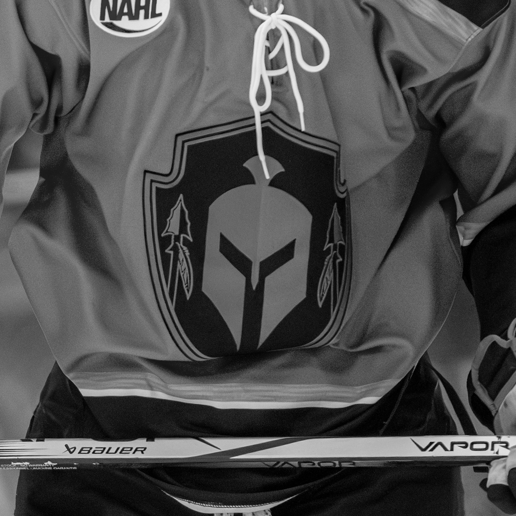 Oklahoma Warriors black and white jersey
