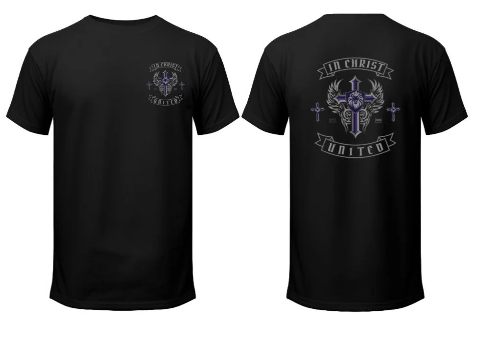 In Christ United Black Tees