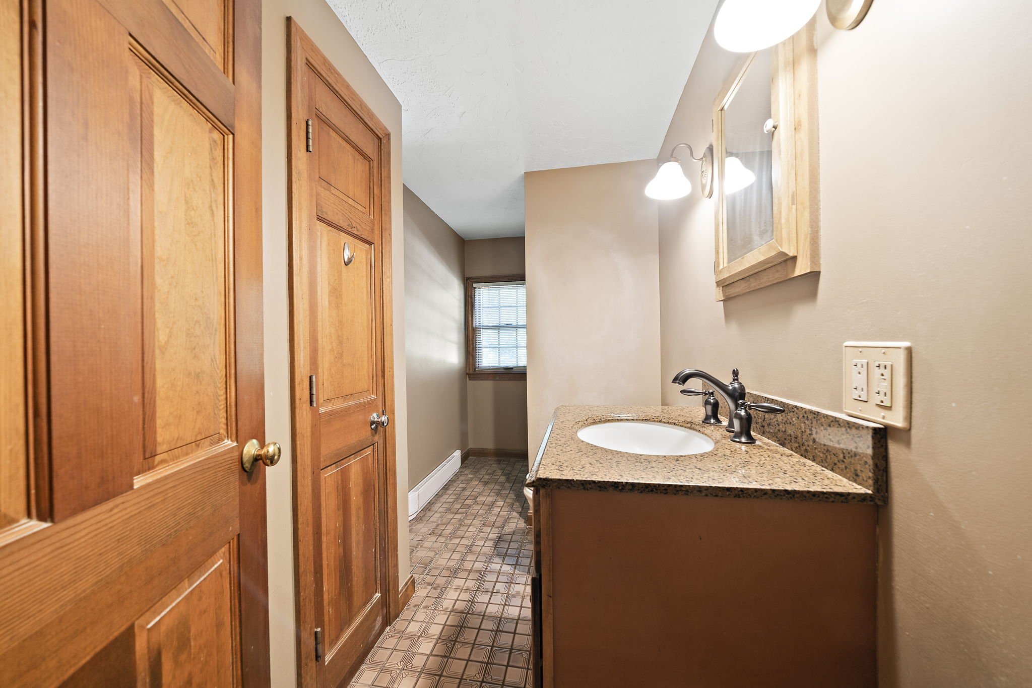Second floor full bathroom at 63 Reed Street Hanson MA home for sale