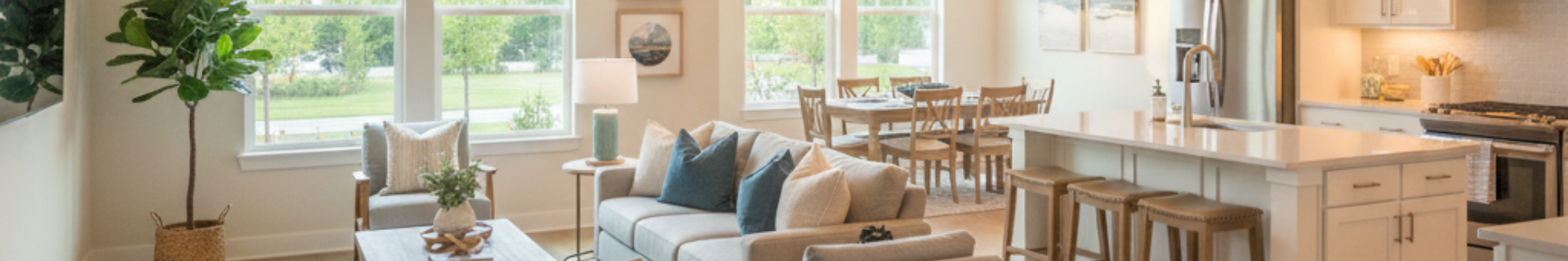 Interior of a 55+ community home in Plymouth County and the South Shore