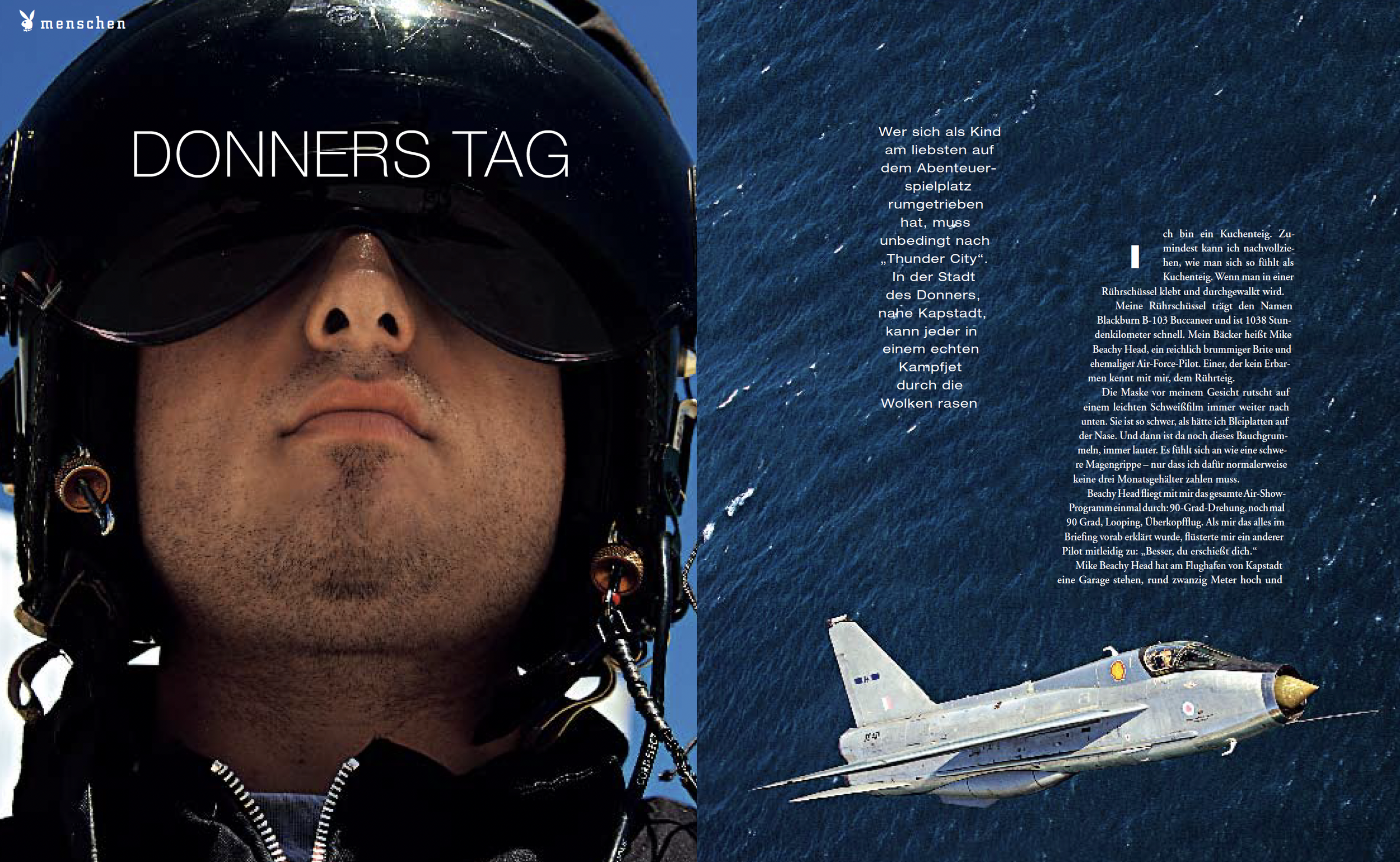 Layout-Ausschnitt 'Donners Tag'
