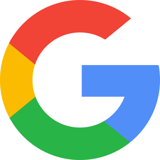 Logo de Google constitué de couleurs rouge, jaune, vert et bleu.