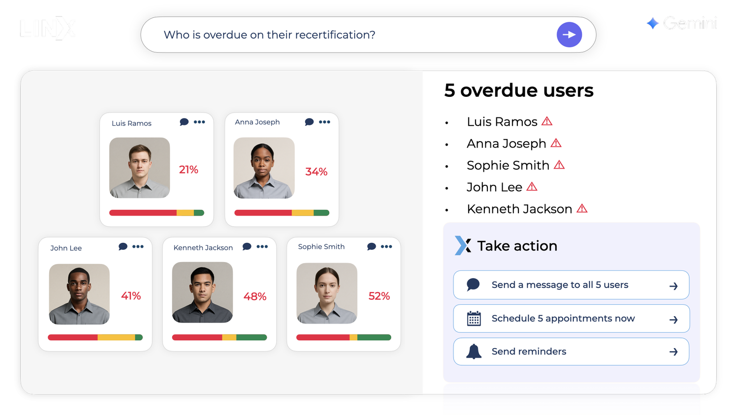 LAW ENFORCEMENT — LINX