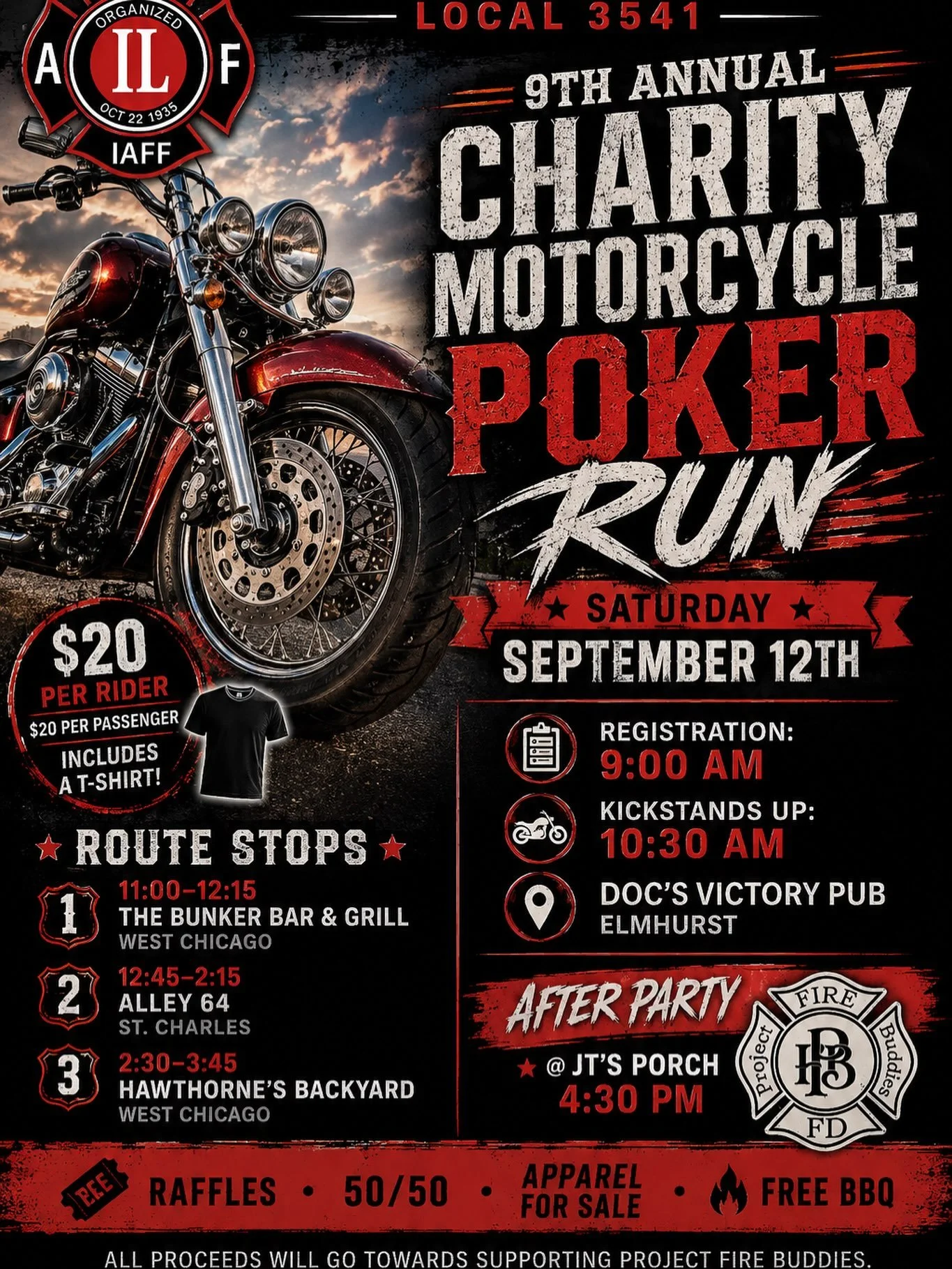 This Saturday! #DupageCounty  All local stops throughout DuPage County. KSU 10:30