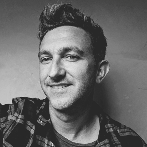 Portrait photograph of graphic designer and Subtractor co-founder, Phil Seddon.